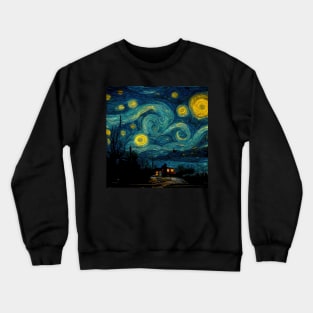 Illustrations inspired by Vincent van Gogh Crewneck Sweatshirt